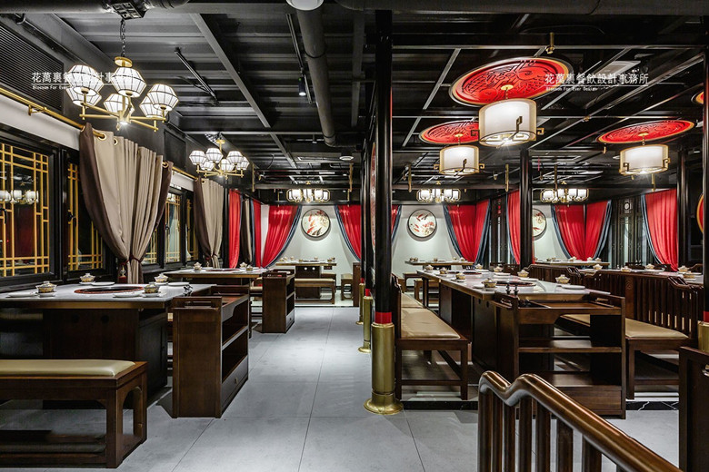 徐匯620平火鍋店設(shè)計(jì)布局方案-第3張圖片-上海古都建筑設(shè)計(jì)集團(tuán) 徐匯620平火鍋店設(shè)計(jì)布局方案-第3張圖片-上海古都建筑設(shè)計(jì)集團(tuán)